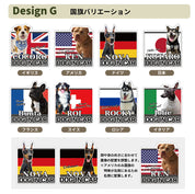 うちの子オリジナルDOG IN CARマグネット