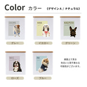 ペットの写真や名前が入る！ RIN ティッシュ&トイレットペーパーケース｜山崎実業