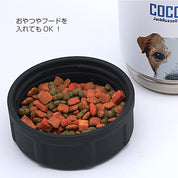 愛犬のかわいい写真入り！ワンちゃんと一緒に水分補給できるシェアボトル｜TAKEYA ThermoFlask　サーモフラスク シェアボトル　0.94L